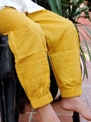 Joggers - Mustard Yellow